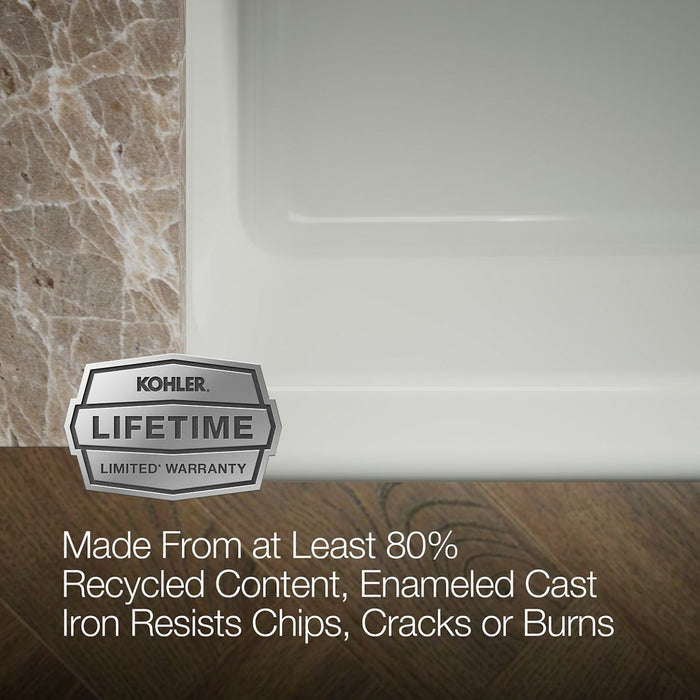 KOHLER K-6489 Whitehaven 35-3/4" undermount single-bowl farmhouse kitchen sink