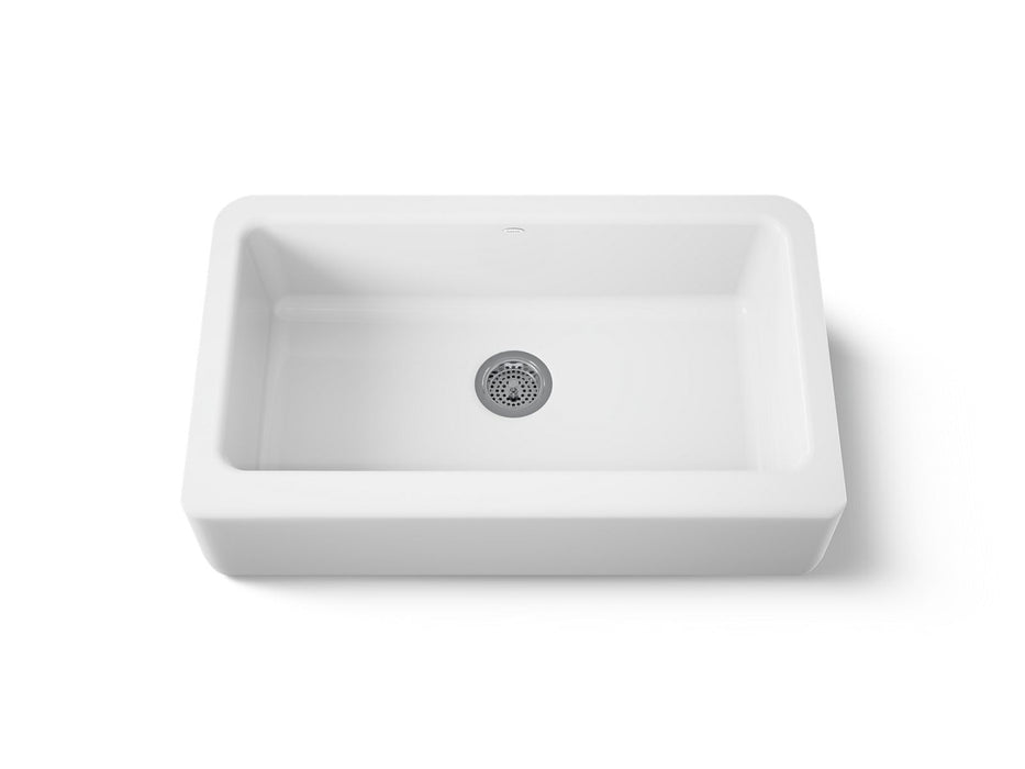 KOHLER K-6546 Dickinson 33" undermount single-bowl farmhouse kitchen sink