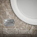 KOHLER Porto Fino 18-1/2" top-/undermount single-bowl bar sink