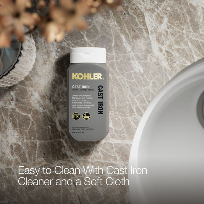 KOHLER Porto Fino 18-1/2" top-/undermount single-bowl bar sink