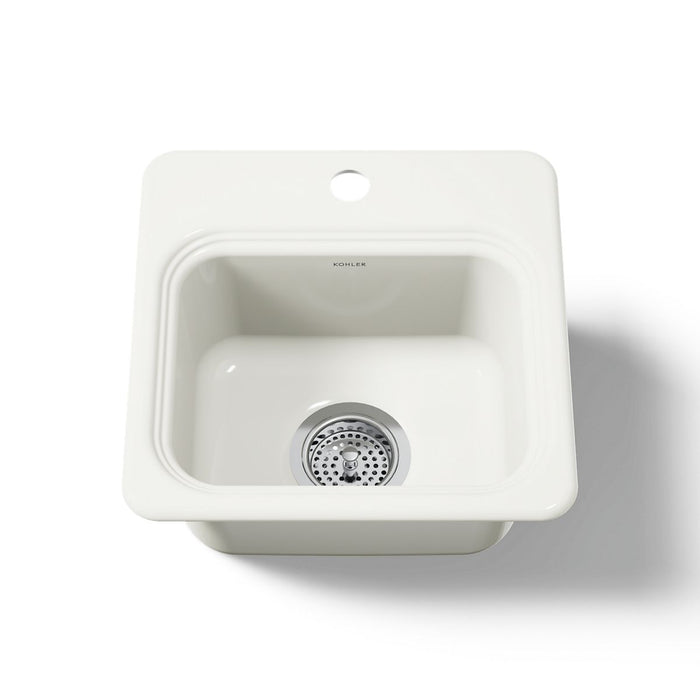 Kohler Northland 15" top-mount single-bowl bar sink
