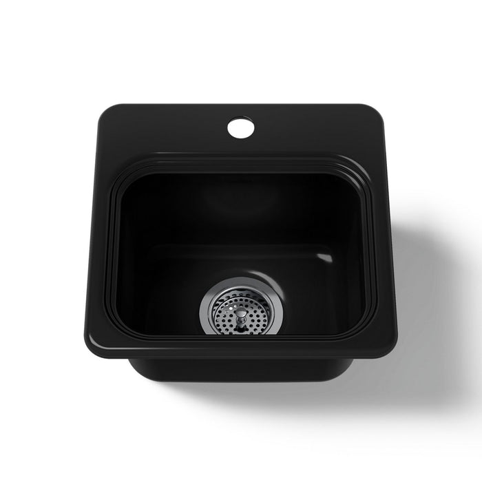 Kohler Northland 15" top-mount single-bowl bar sink