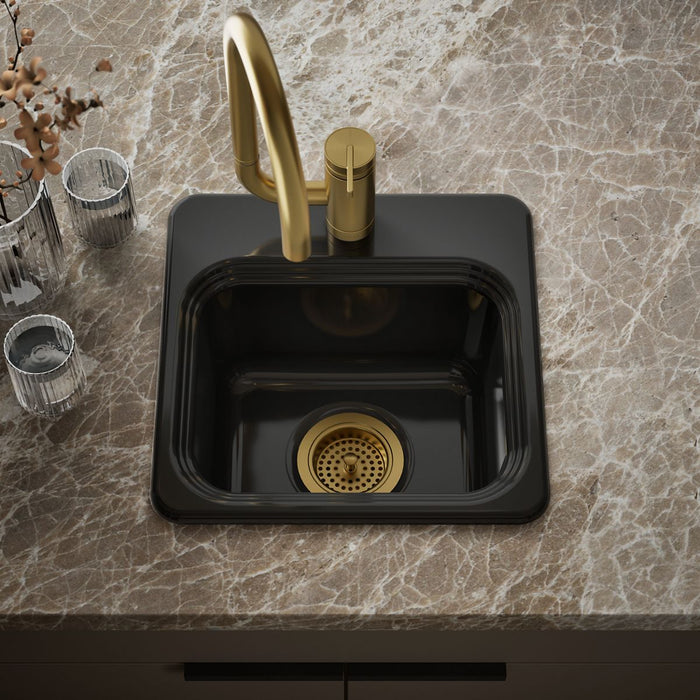 Kohler Northland 15" top-mount single-bowl bar sink