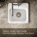Kohler Northland 15" top-mount single-bowl bar sink