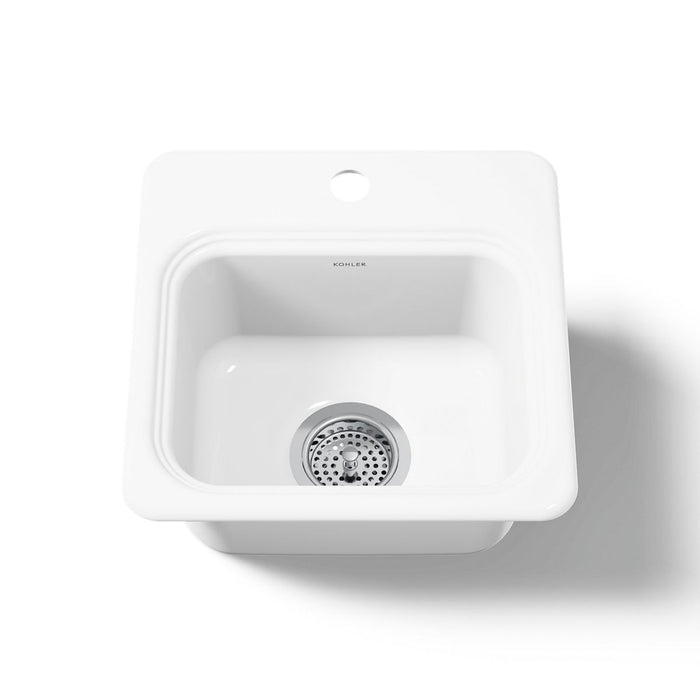 Kohler Northland 15" top-mount single-bowl bar sink