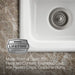 KOHLER K-6579-2 Northland 15" top-mount single-bowl bar sink, white - view 2