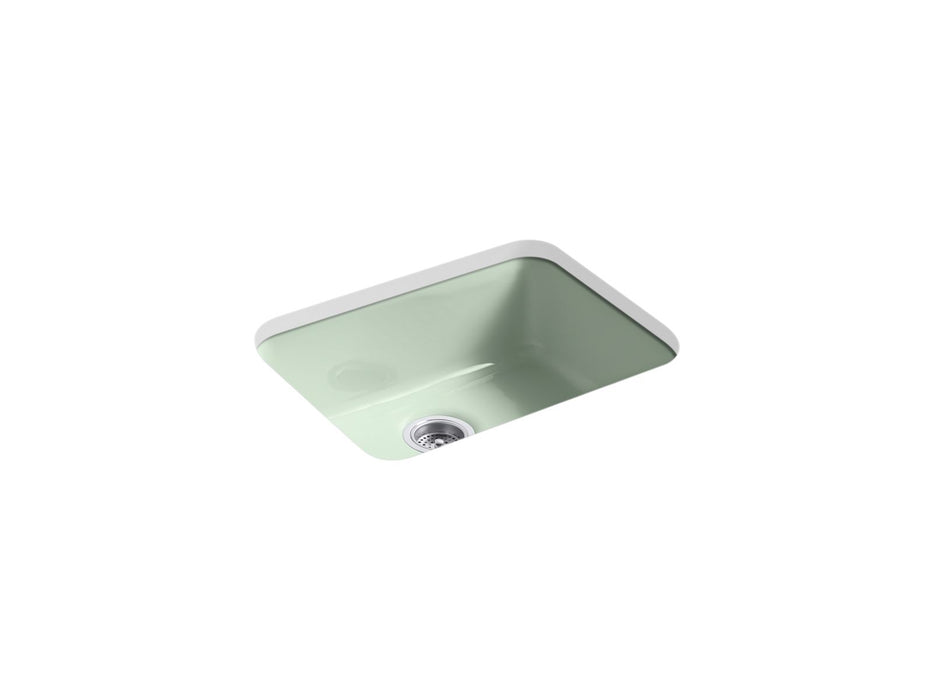 KOHLER KOHLER K-6585 Iron/Tones 24-1/4" top-/undermount single-bowl bar sink