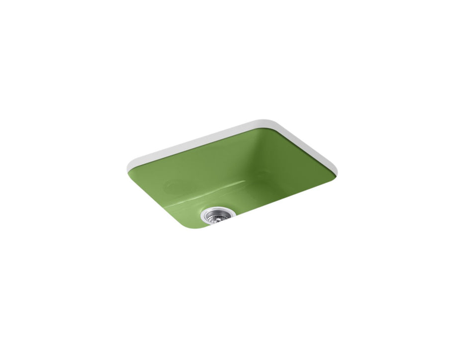 KOHLER KOHLER K-6585 Iron/Tones 24-1/4" top-/undermount single-bowl bar sink