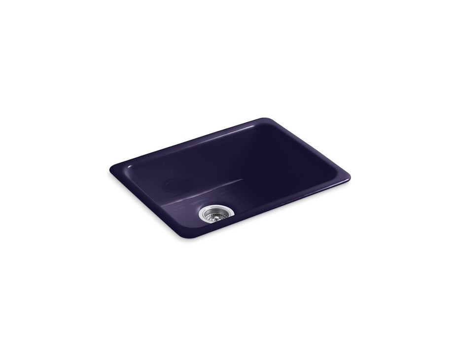 KOHLER KOHLER K-6585 Iron/Tones 24-1/4" top-/undermount single-bowl bar sink