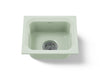 KOHLER K-6589-U Northland 15" undermount single-bowl bar sink, aspen green