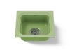KOHLER K-6589-U Northland 15" undermount single-bowl bar sink, fresh green