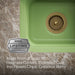 KOHLER K-6589-U Northland 15" undermount single-bowl bar sink, fresh green - view 3