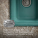 KOHLER Iron/Tones Smart Divide 33" top-/undermount double-bowl kitchen sink