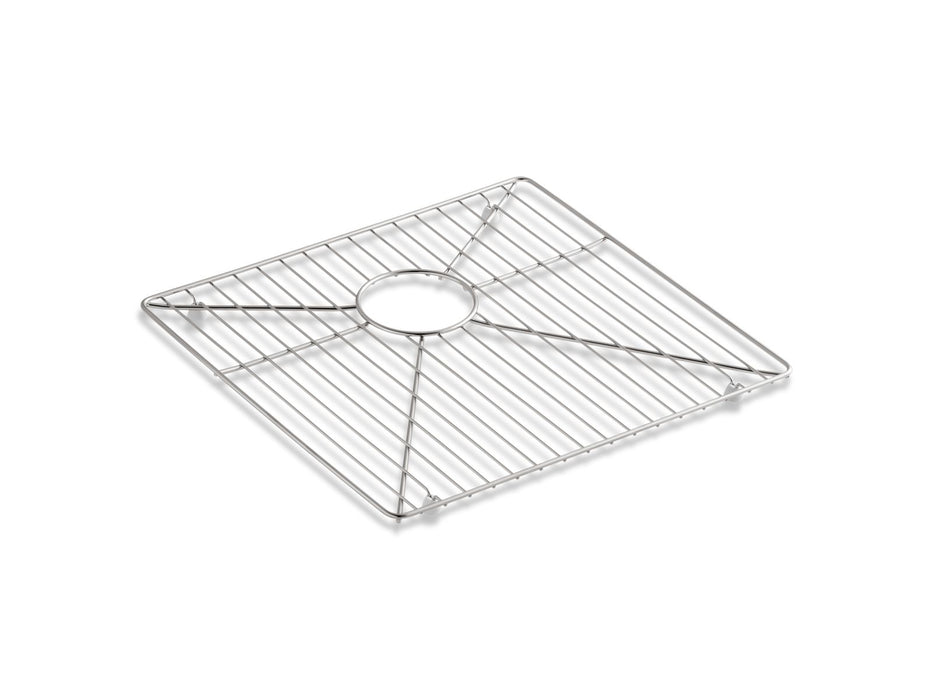 KOHLER Strive|Vault Stainless steel sink rack for left bowl, 16-15/16" x 15-15/16"