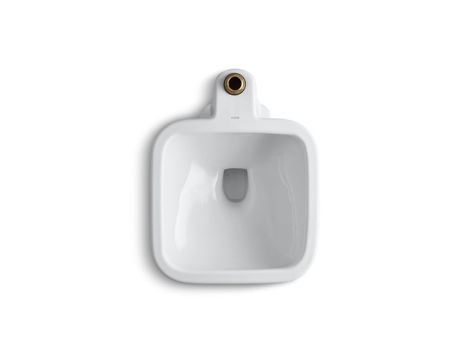 KOHLER K-6676 Tyrrell 21" x 27-1/8" Floor-mount Siphon-jet Flushing Rim Service Sink