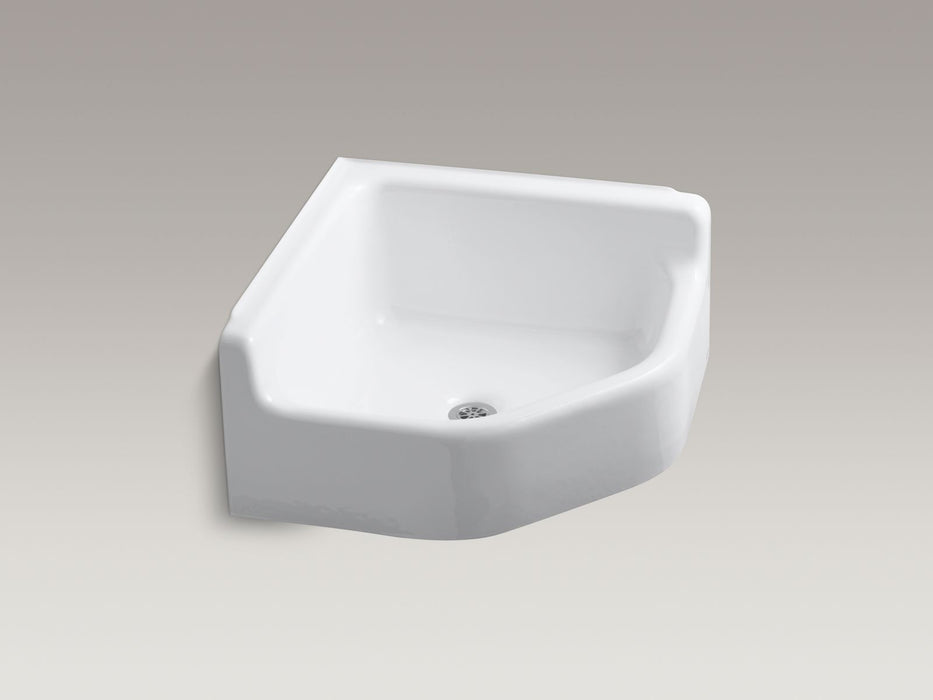KOHLER K-6710 Whitby Floor-mount Corner Service Sink