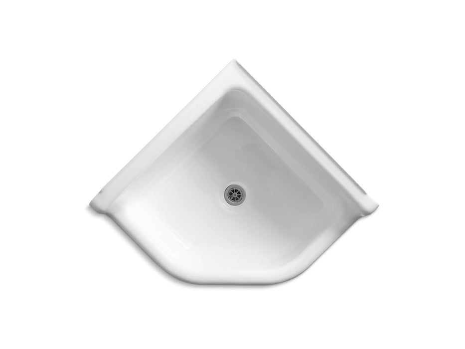 KOHLER K-6710 Whitby Floor-mount Corner Service Sink