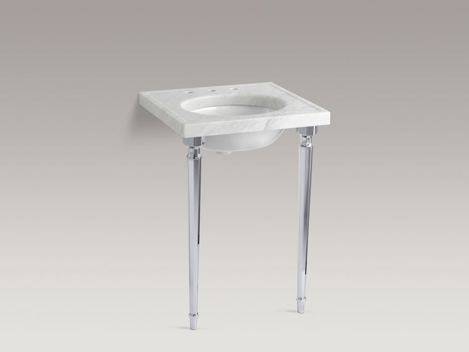 KOHLER K-6839 Kathryn Octagonal tapered brass table legs