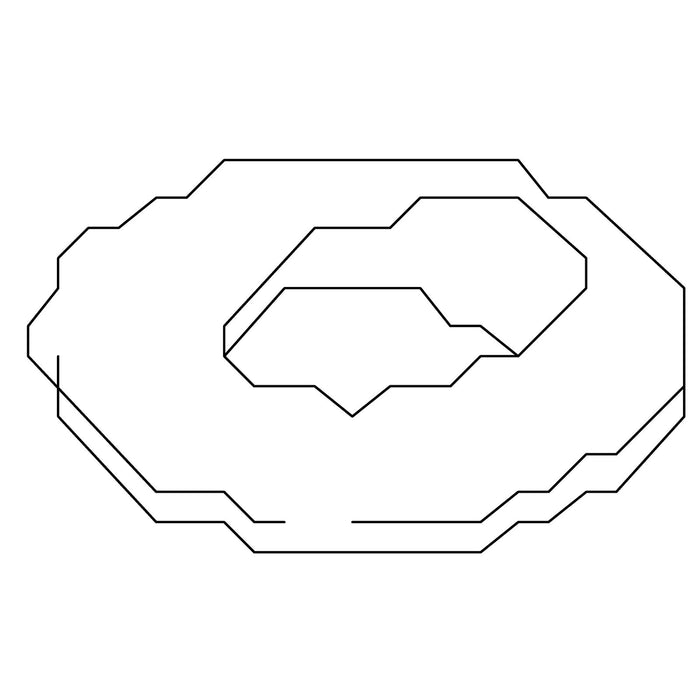 KOHLER K-69472 Plain Washer, 1/4