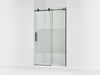 KOHLER K-701695-G81 Composed 78" H sliding shower door with 3/8"-thick glass