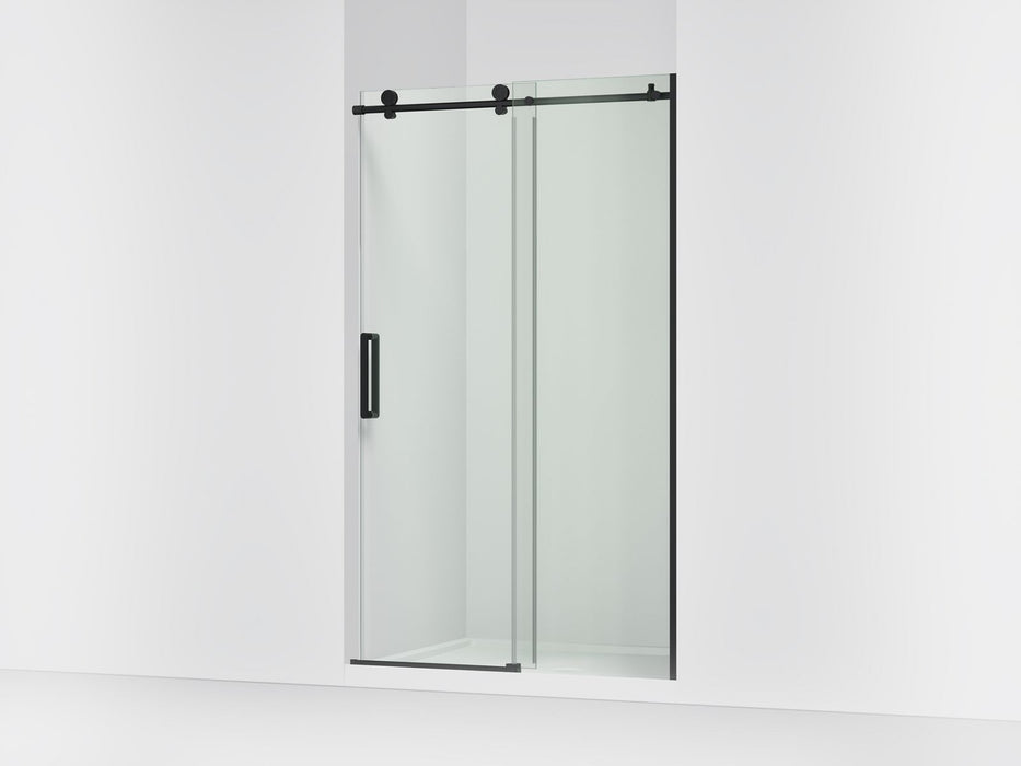 KOHLER K-701695-L Composed Sliding shower door, 78" H x 44-1/8 - 47-7/8" W, with 3/8" thick Crystal Clear glass