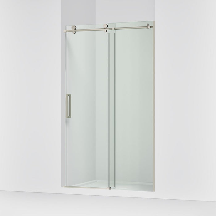 KOHLER K-701695-L Composed Sliding shower door, 78" H x 44-1/8 - 47-7/8" W, with 3/8" thick Crystal Clear glass