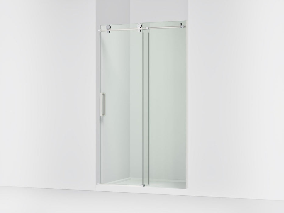 KOHLER K-701695-L Composed Sliding shower door, 78" H x 44-1/8 - 47-7/8" W, with 3/8" thick Crystal Clear glass