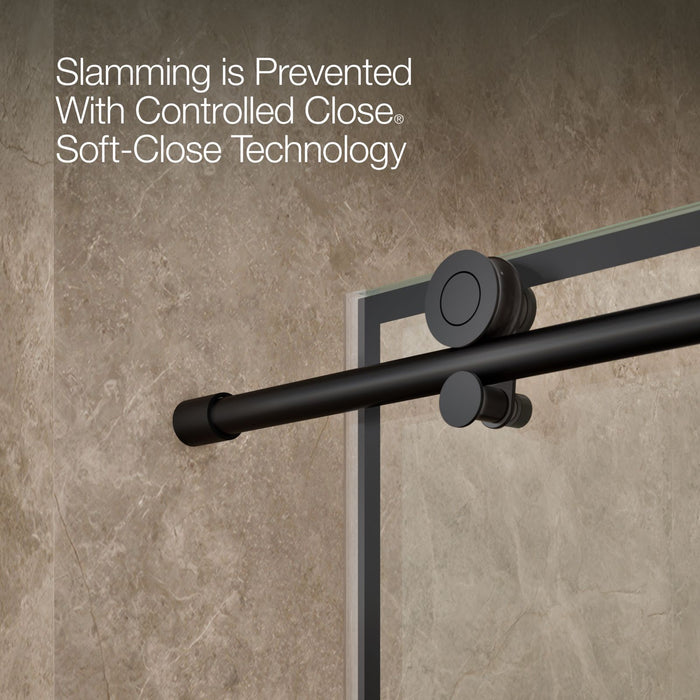KOHLER K-701696-G79 Composed 78" H sliding shower door with 3/8"-thick glass