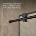 KOHLER K-701696-G79 Composed 78" H sliding shower door with 3/8"-thick glass