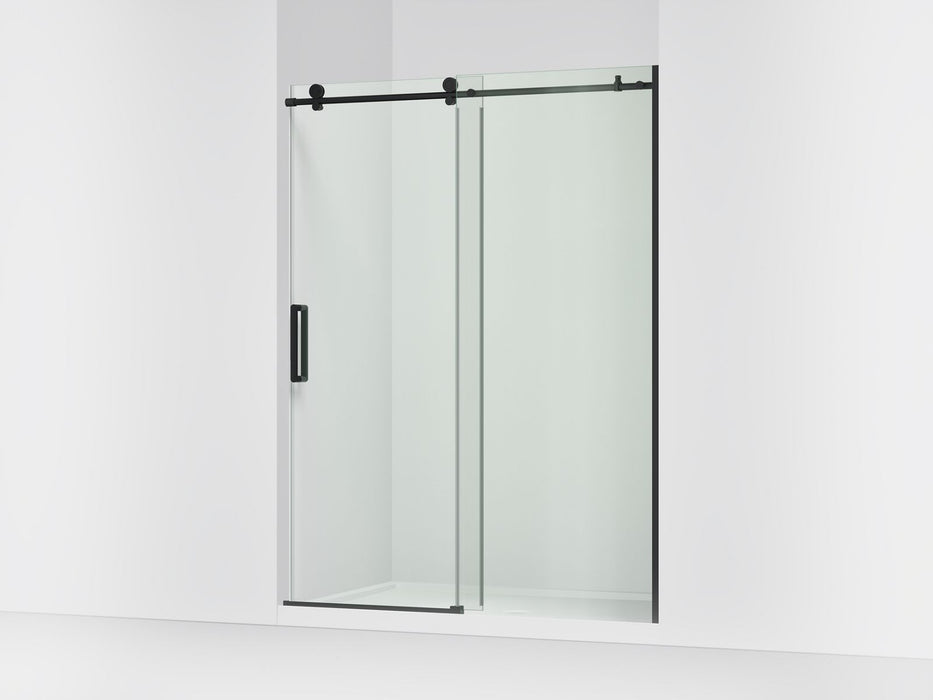 KOHLER K-701696-L Composed Sliding shower door, 78" H x 56-1/8 - 59-7/8" W, with 3/8" thick Crystal Clear glass