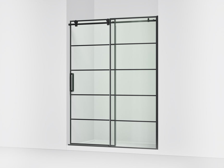 KOHLER K-701696-G79 Composed 78" H sliding shower door with 3/8"-thick glass