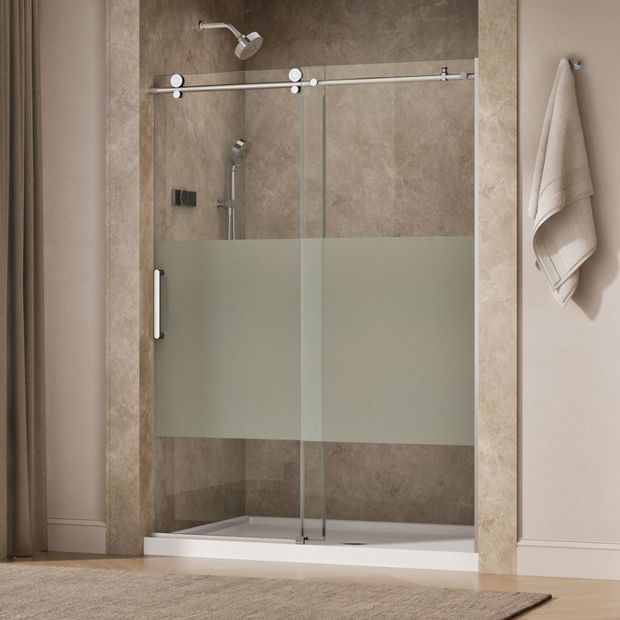 KOHLER K-701696-G81 Composed 78" sliding shower door with 3/8"-thick glass