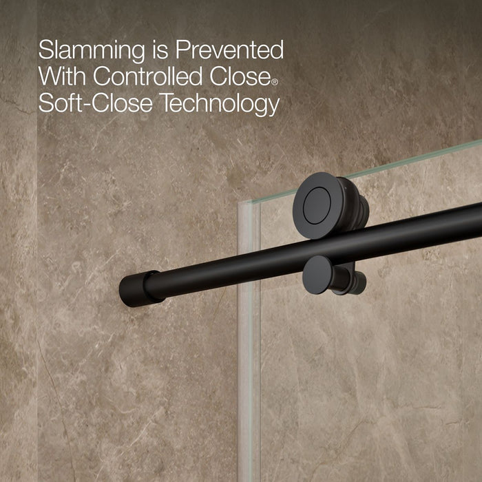 KOHLER K-701696-G81 Composed 78" sliding shower door with 3/8"-thick glass