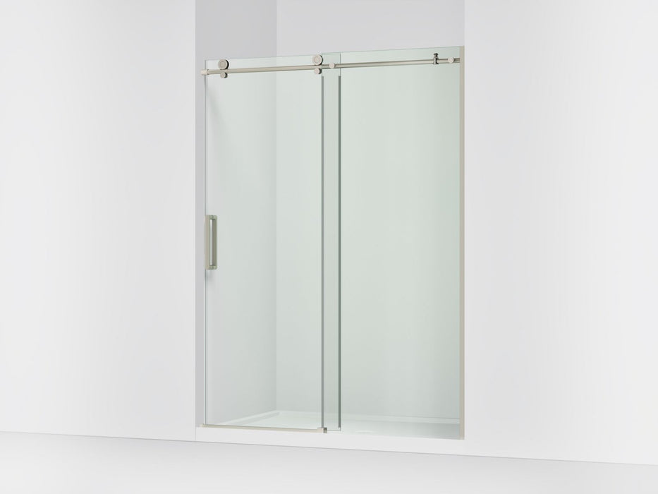 KOHLER K-701696-L Composed Sliding shower door, 78" H x 56-1/8 - 59-7/8" W, with 3/8" thick Crystal Clear glass