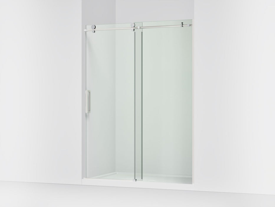 KOHLER K-701696-L Composed Sliding shower door, 78" H x 56-1/8 - 59-7/8" W, with 3/8" thick Crystal Clear glass