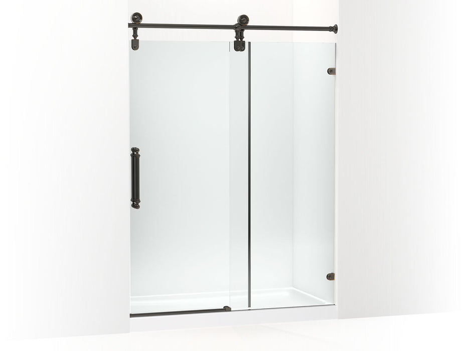 KOHLER K-701724-10L Artifacts 80-7/8" H sliding shower door with 3/8"-thick glass