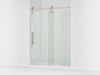 KOHLER K-701725-10L Artifacts 80-7/8" H sliding shower door with 3/8"-thick glass