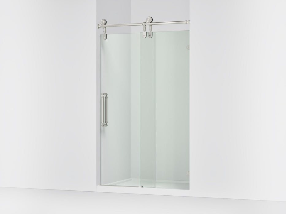 KOHLER K-701726-10L Artifacts 80-7/8" H sliding shower door with 3/8"-thick glass