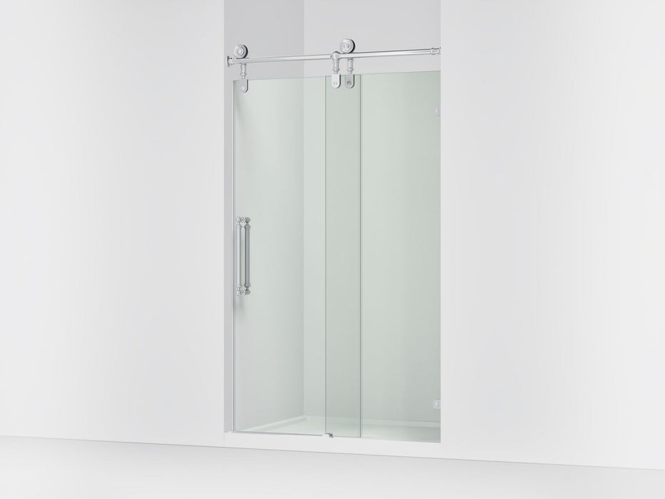 KOHLER K-701727-10L Artifacts 80-7/8" H sliding shower door with 3/8"-thick glass