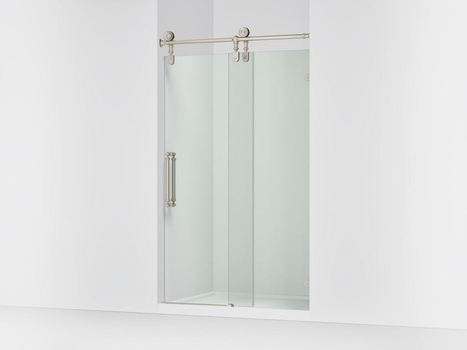 KOHLER K-701727-10L Artifacts 80-7/8" H sliding shower door with 3/8"-thick glass