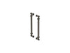 Kohler Artifacts 16-7/16" back-to-back shower door handles