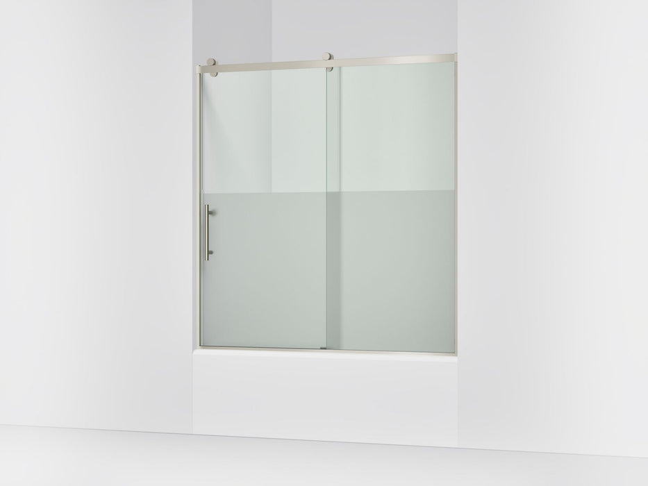 KOHLER K-702253-10G81 Rely 62-1/2" H sliding bath door with 3/8"-thick glass