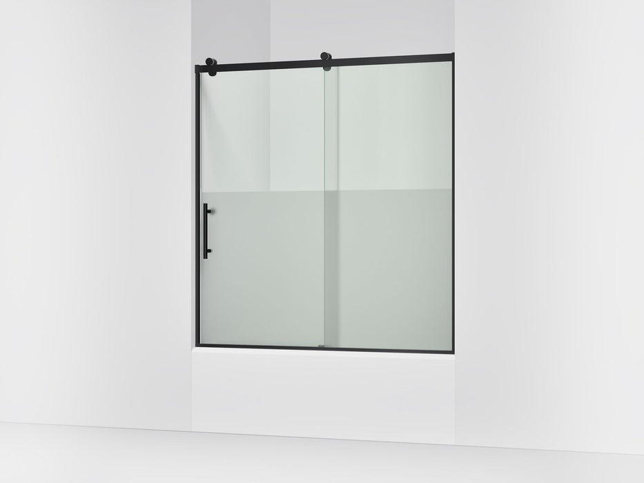 KOHLER K-702253-10G81 Rely 62-1/2" H sliding bath door with 3/8"-thick glass