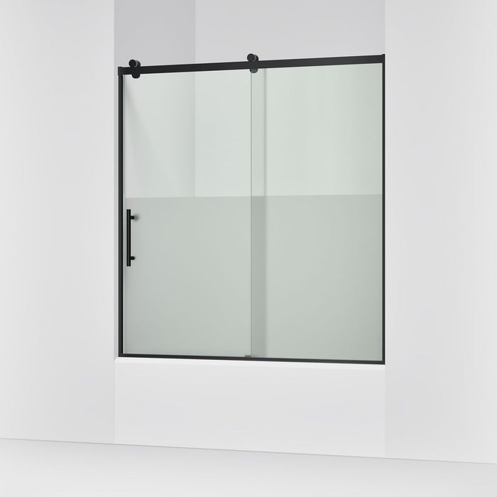 KOHLER K-702253-10G81 Rely 62-1/2" H sliding bath door with 3/8"-thick glass