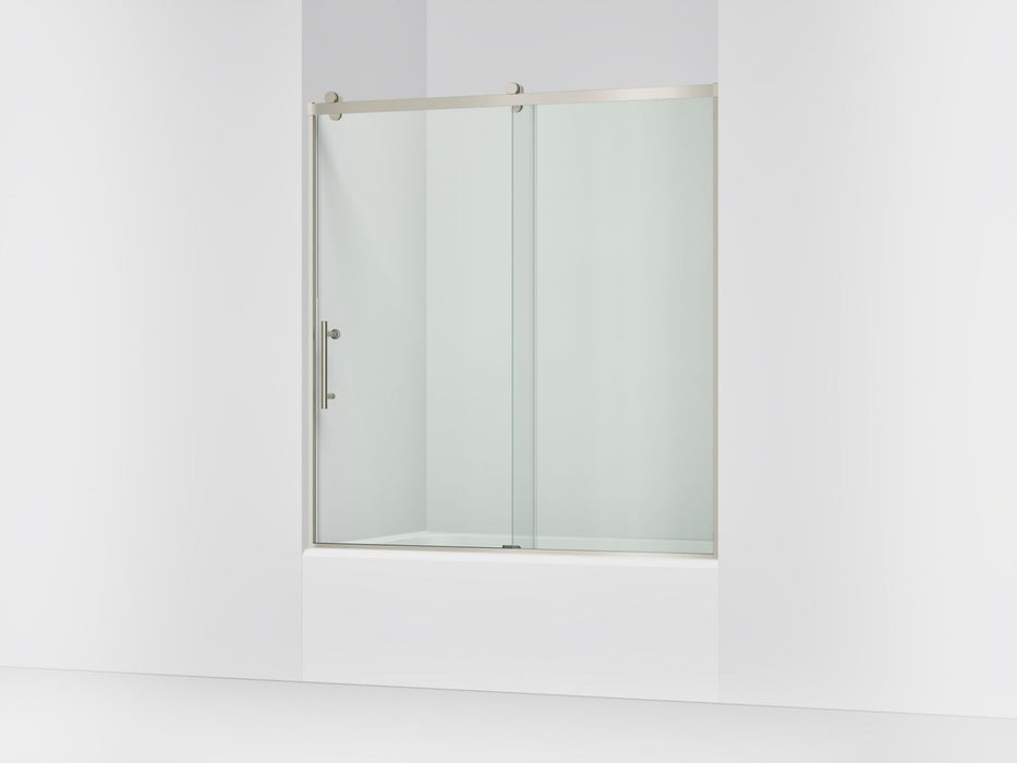 KOHLER K-702253-10L Rely 62-1/2" H sliding bath door with 3/8"-thick glass