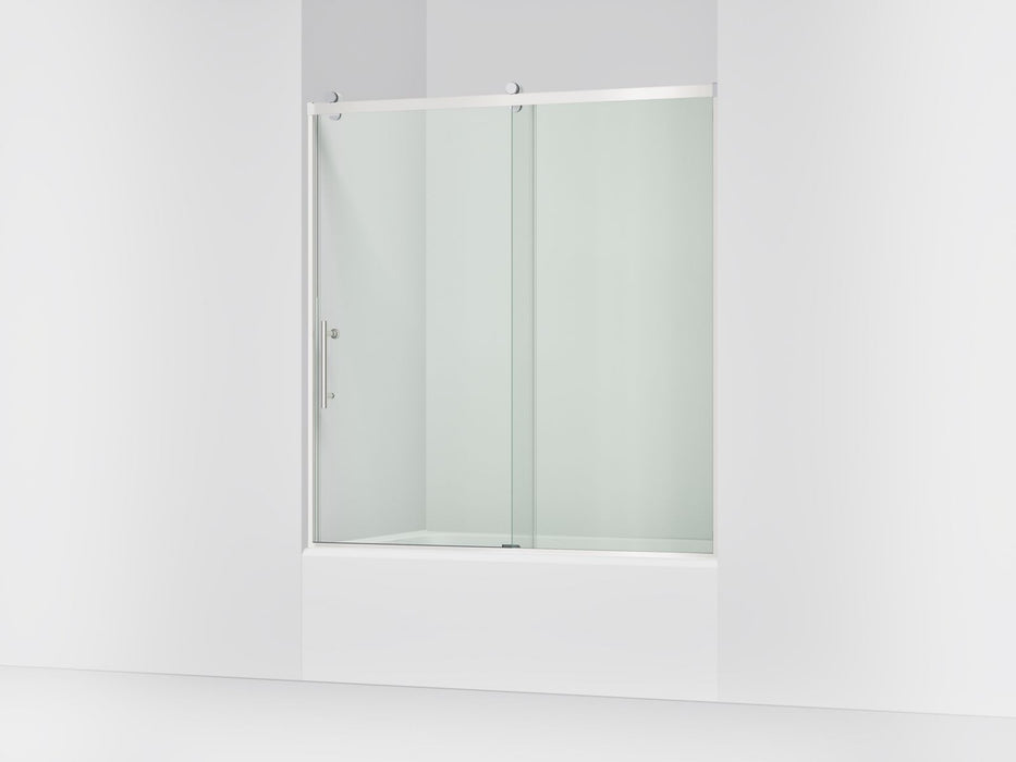 KOHLER K-702253-10L Rely 62-1/2" H sliding bath door with 3/8"-thick glass
