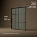KOHLER K-702253-10G80 Rely 62-1/2" H sliding bath door with 3/8"-thick glass