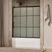 KOHLER K-702253-10G80 Rely 62-1/2" H sliding bath door with 3/8"-thick glass
