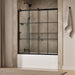 KOHLER K-702253-10G79 Rely 62-1/2" H sliding bath door with 3/8"-thick glass