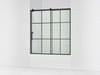 KOHLER K-702253-10G79 Rely 62-1/2" H sliding bath door with 3/8"-thick glass